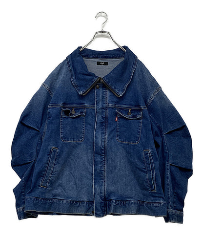 グラム  デニムジャケット Hi Neck Denim Jacket      メンズ SIZE S  glamb