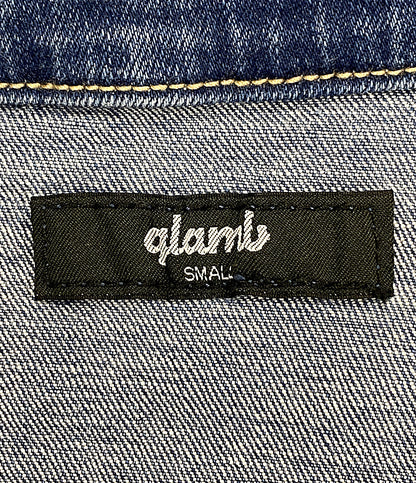 グラム  デニムジャケット Hi Neck Denim Jacket      メンズ SIZE S  glamb