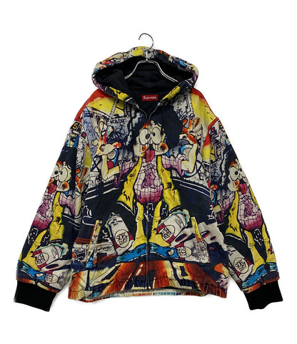 シュプリーム  フードジャケット 18SS The Yard Hooded Work Jacket      メンズ SIZE L  Supreme