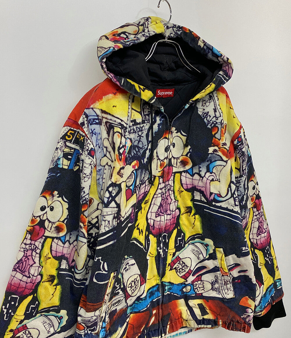 シュプリーム  フードジャケット 18SS The Yard Hooded Work Jacket      メンズ SIZE L  Supreme