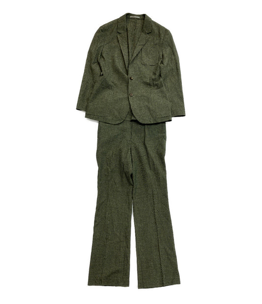 PAUL SMITH セットアップ グリーン ギンガムチェック 18AW メンズ SIZE S ポールスミス