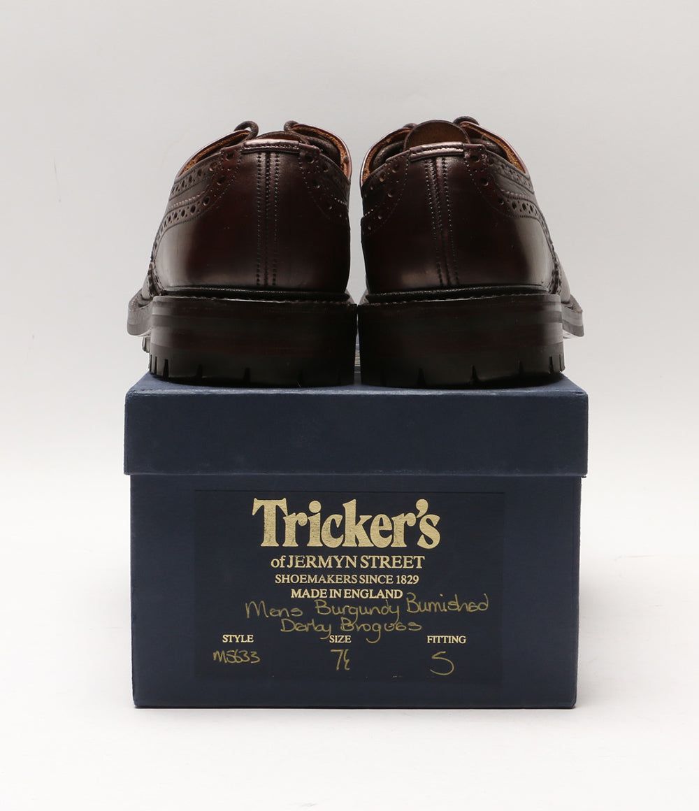 トリッカーズ M5633 BOURTON ウィングチップ      メンズ SIZE 7h.5  TRICKER’S