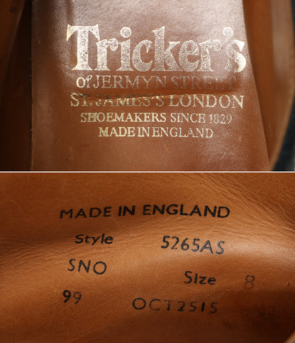 TRICKER’S トリッカーズ MUD GUARD CHUKKA 5265AS ネイビー メンズ SIZE 8