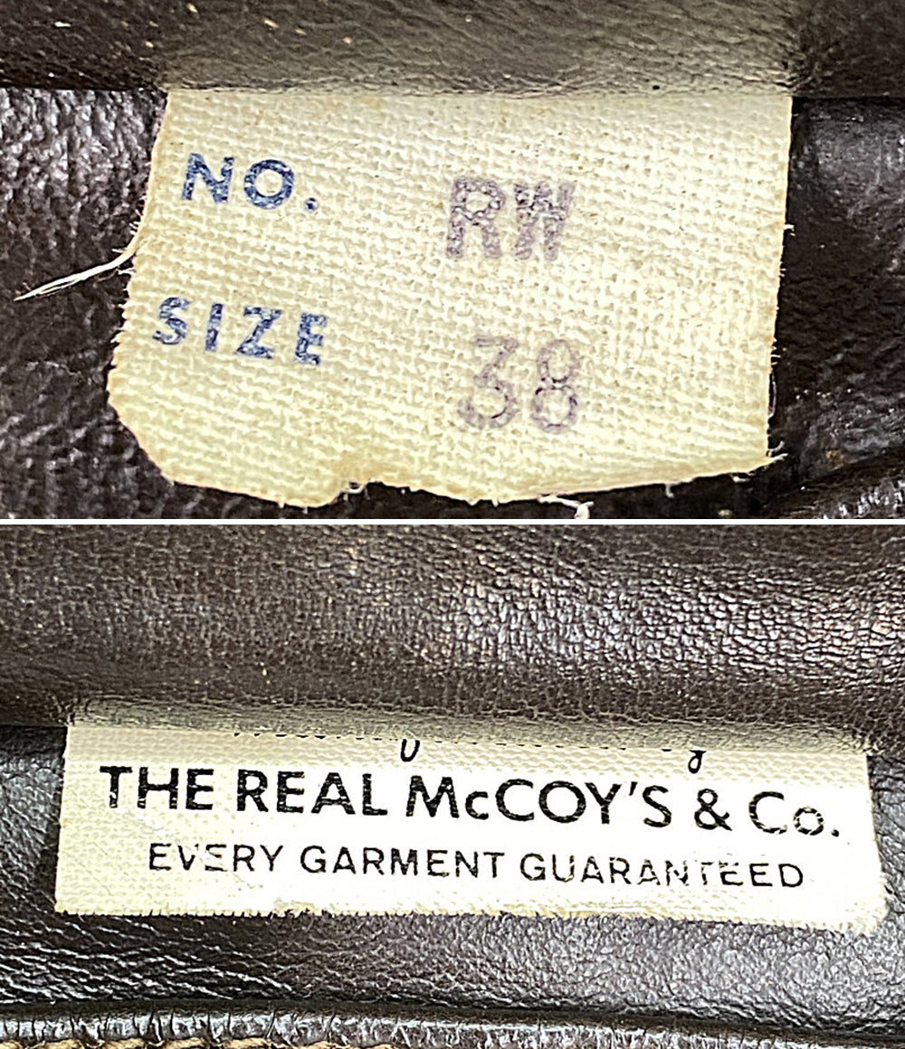 ザ リアルマッコイズ フライトジャケット A-2 20周年 W535-AC27752 size38      メンズ SIZE 38  THE REAL McCOY’S