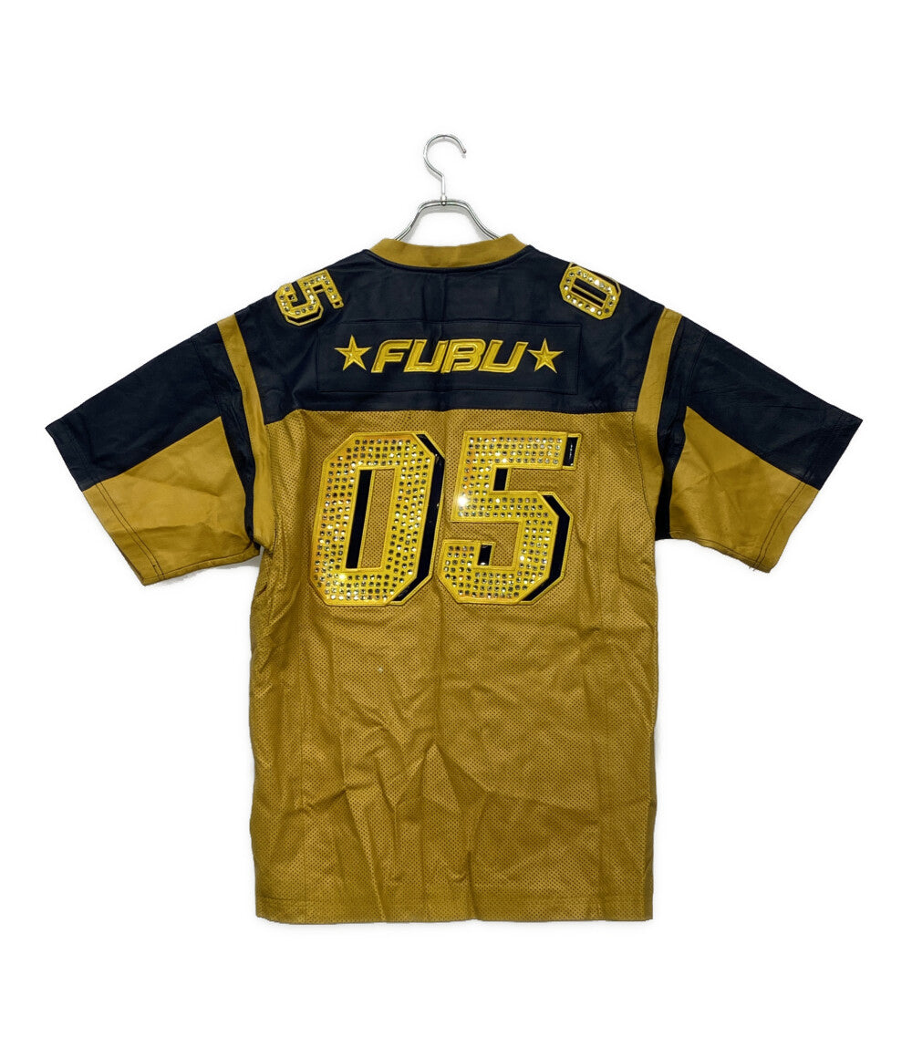 フブ  半袖レザーゲームシャツ      メンズ SIZE L  FUBU