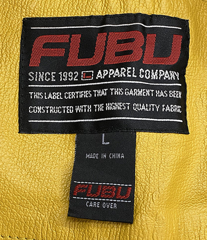 フブ  半袖レザーゲームシャツ      メンズ SIZE L  FUBU