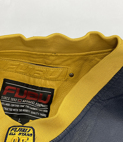 FUBU 半袖レザーゲームシャツ メンズ SIZE L フブ