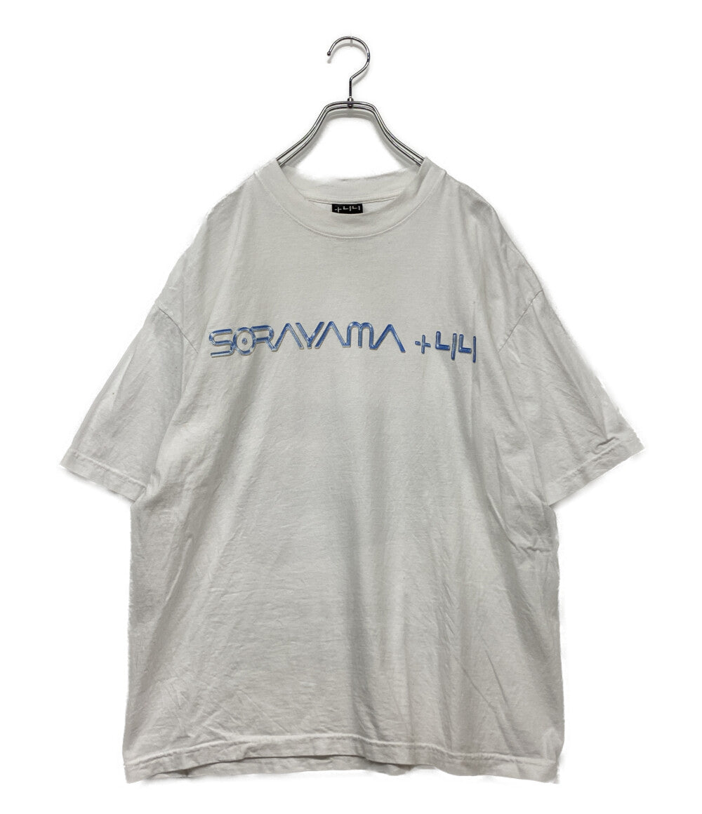 ハジメソラヤマ+44 半袖Ｔシャツ HELMET T ホワイト      メンズ SIZE L  Hajime Sorayama +44