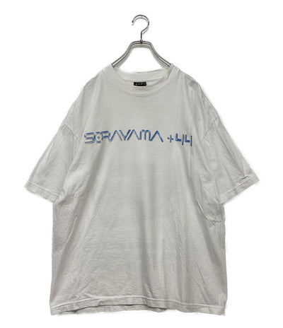 ハジメソラヤマ+44 半袖Ｔシャツ HELMET T ホワイト      メンズ SIZE L  Hajime Sorayama +44