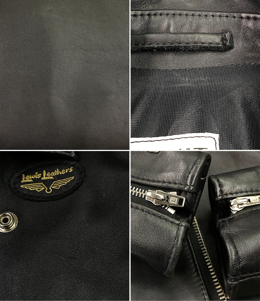 Lewis leathers ジャケット ブラック メンズ SIZE 34 ルイスレザー