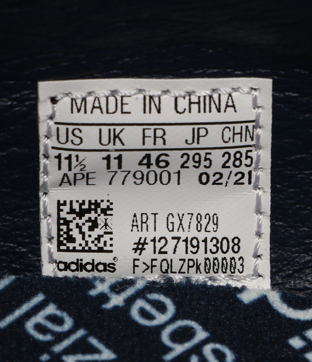 アディダス 美品 スニーカー black burn ewood レッド      メンズ SIZE 29.5cm  adidas