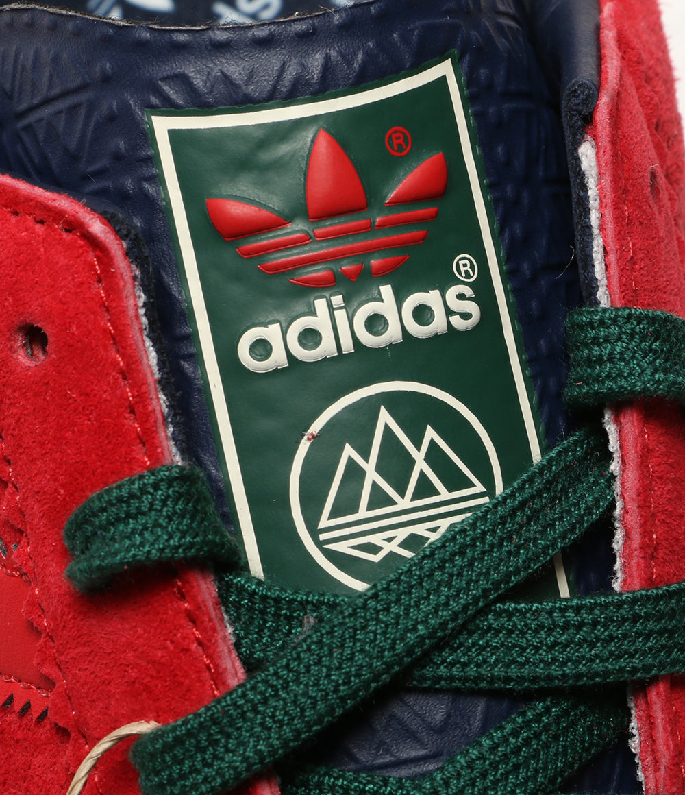 アディダス 美品 スニーカー black burn ewood レッド      メンズ SIZE 29.5cm  adidas