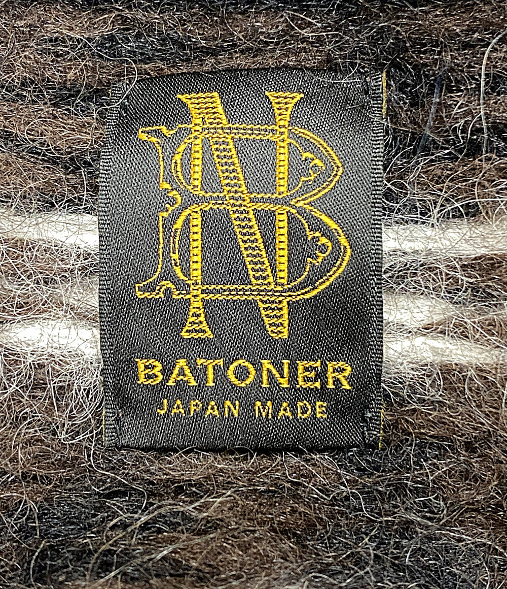 美品 バトナー ニット ウール モヘア ノルディック      メンズ SIZE 2  BATONER