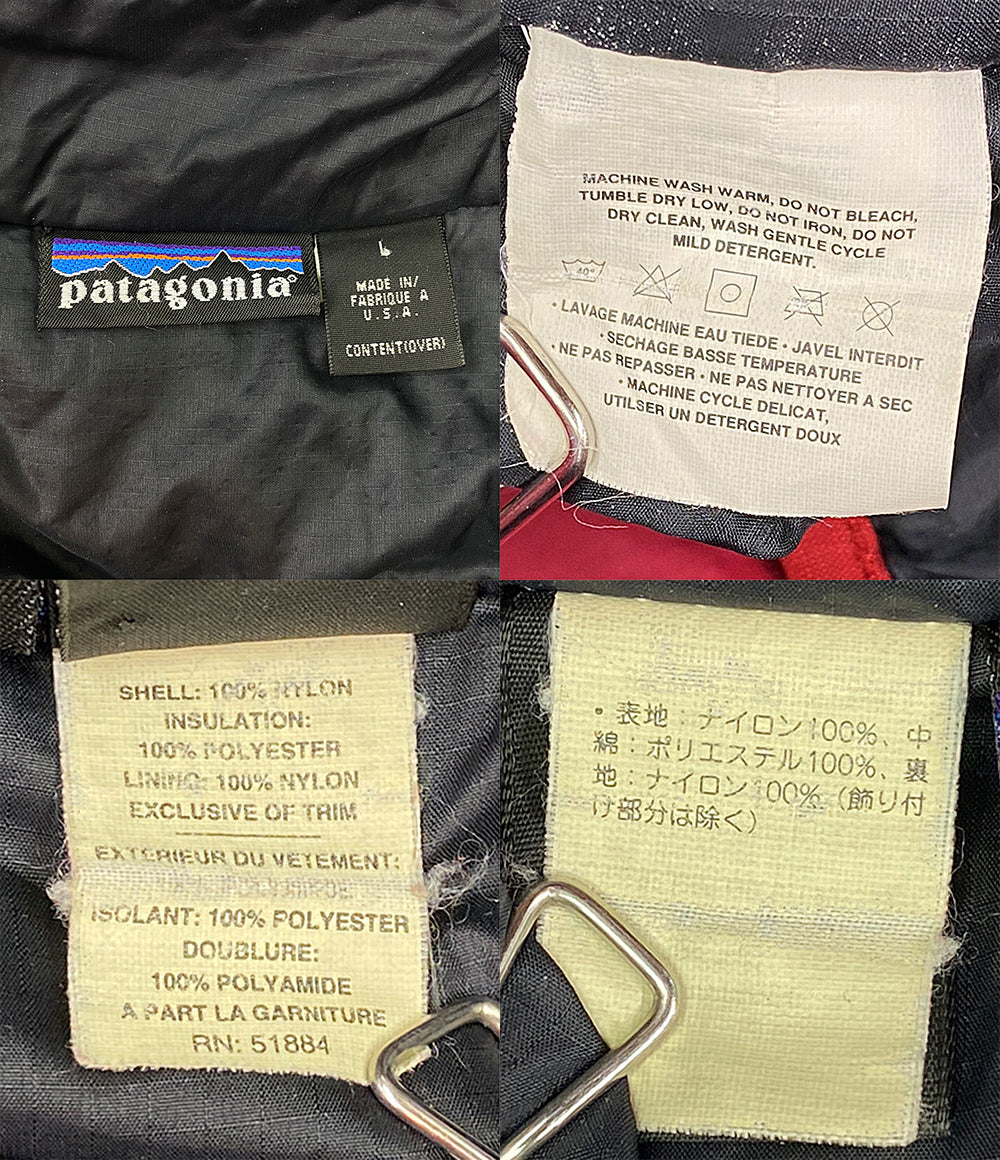 パタゴニア  パフボールハーフジップ中綿ジャケット 90s     メンズ SIZE L  Patagonia