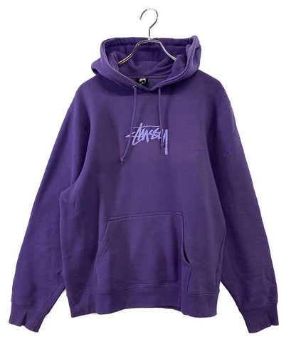 ステューシー  パーカー LOGO HOODIE      メンズ SIZE M  STUSSY