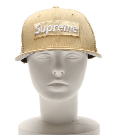 シュプリーム 美品 ニューエラ キャップ 24ss Box Logo New Era Light Gold      メンズ   Supreme