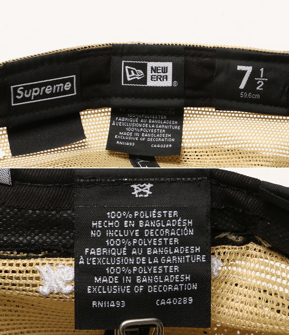 シュプリーム 美品 ニューエラ キャップ 24ss Box Logo New Era Light Gold      メンズ   Supreme