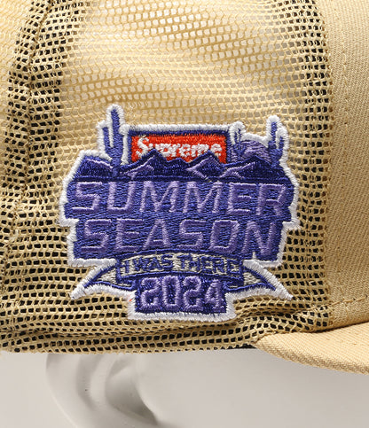 シュプリーム 美品 ニューエラ キャップ 24ss Box Logo New Era Light Gold      メンズ   Supreme