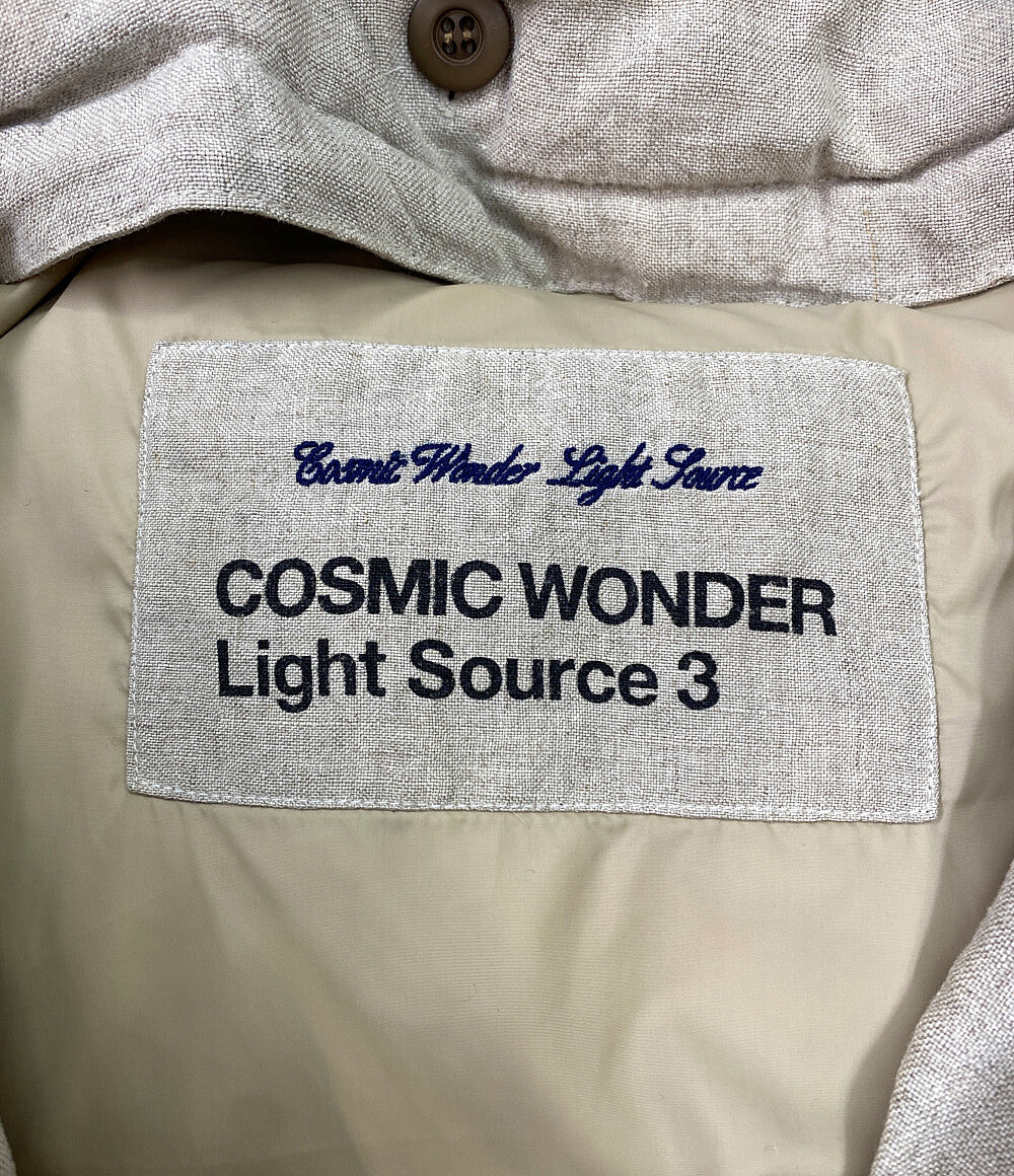 コズミックワンダー  ダウンジャケット リネン      メンズ SIZE M  COSMIC WONDER