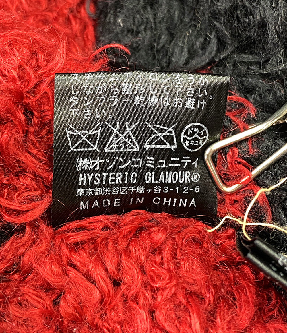 HYSTERICS カーディガン モヘア ボーダー メンズ SIZE FREE