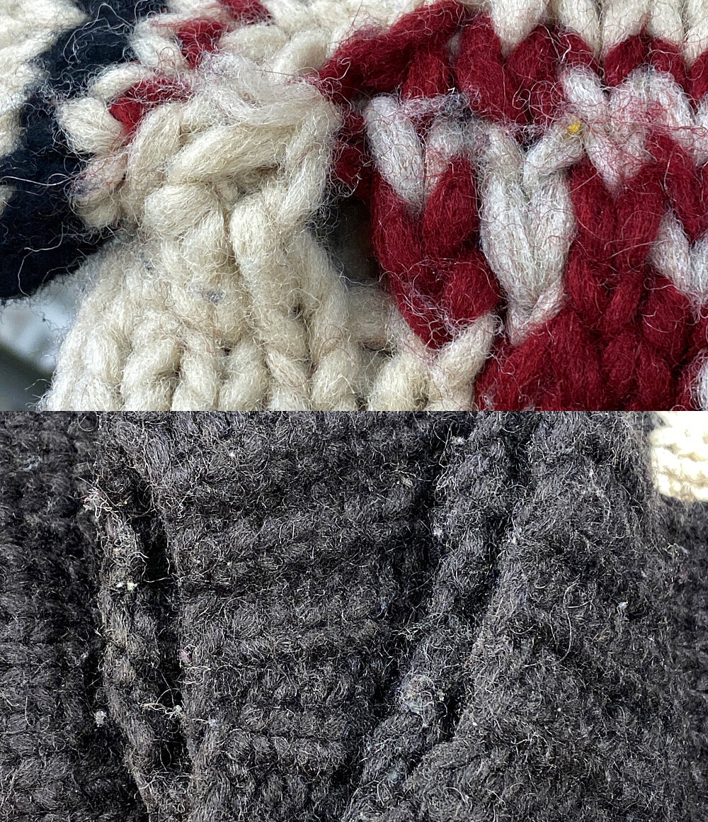 ステュディオダルチザン カナタ ニット ジップカウチンセーター 66168