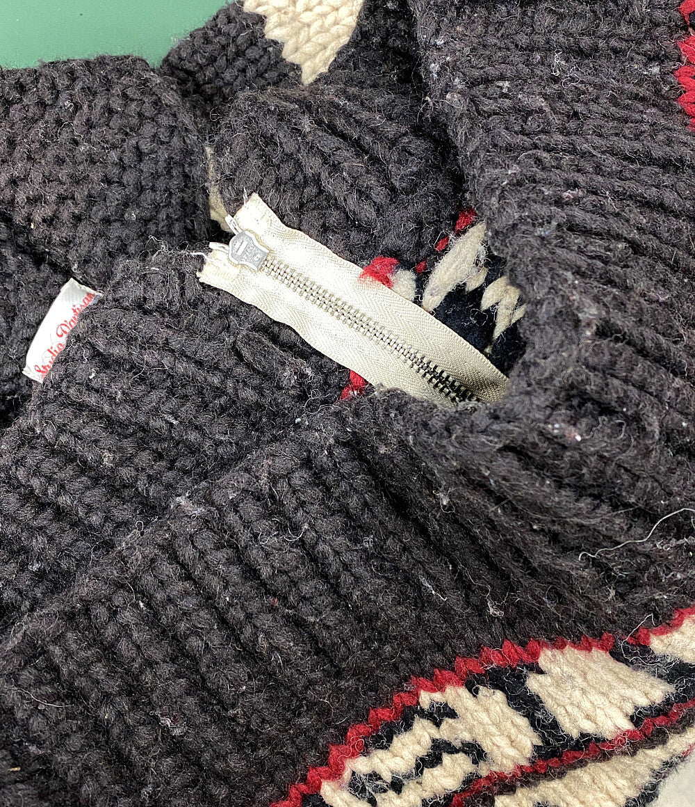 ステュディオダルチザン カナタ ニット ジップカウチンセーター 66168