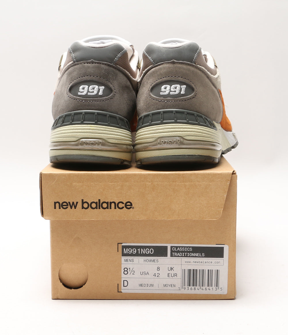 ニューバランス  スニーカー M991NGO  ヌ ブロック タン カーキ      メンズ SIZE USA 8.5  new balance