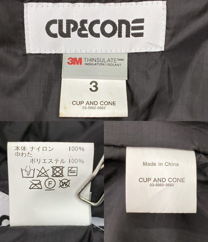 CUP and CONE カップアンドコーン 中綿ジャケット Puff jacket BL メンズ SIZE 3