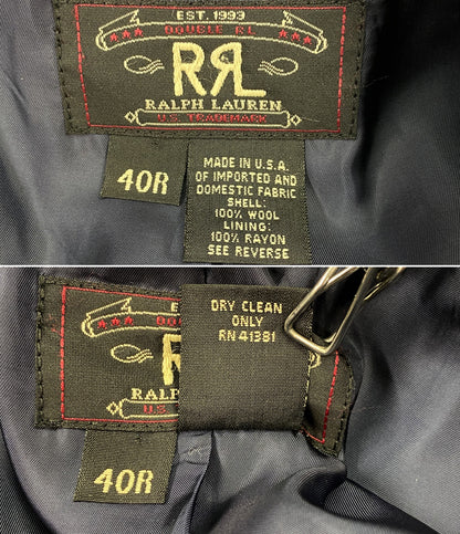 RRL テーラードジャケット チェック メンズ SIZE 40R ダブルアールエル