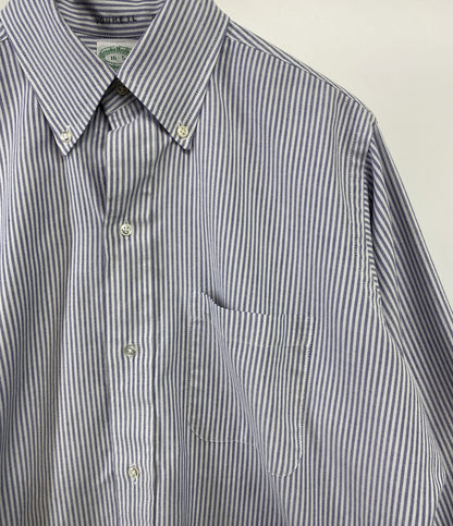 ブルックスブラザーズ  長袖シャツ 70s 6ボタン ストライプ ボタンダウン      メンズ SIZE 16-5  Brooks Brothers