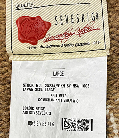SEVESKIG ニット カウチン Cowichan Knit Ver N メンズ SIZE L セヴシグ
