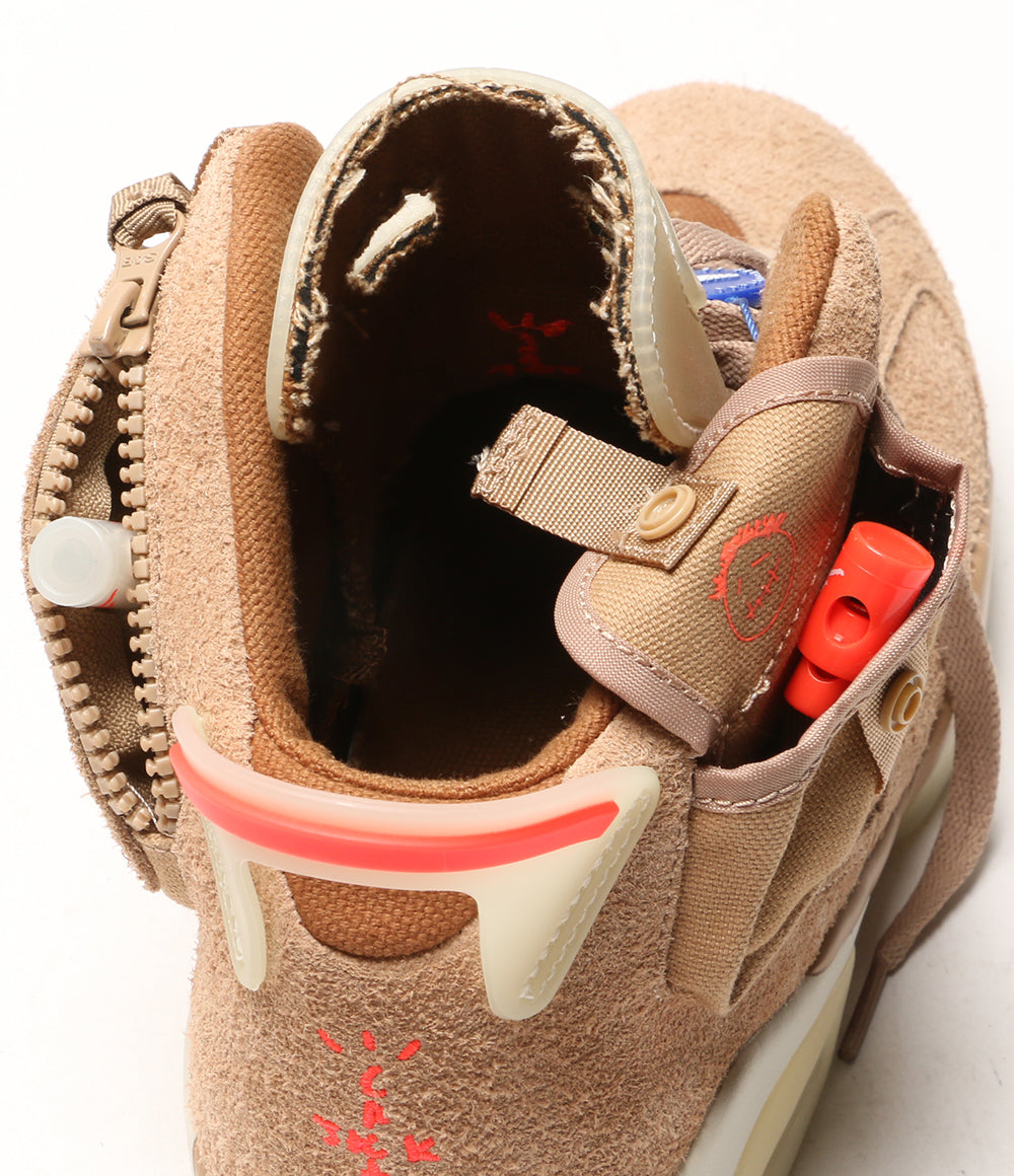 ナイキ  スニーカー AIR JORDAN6 TRAVIS SCOTT     DH0690-200 メンズ SIZE 27cm  NIKE