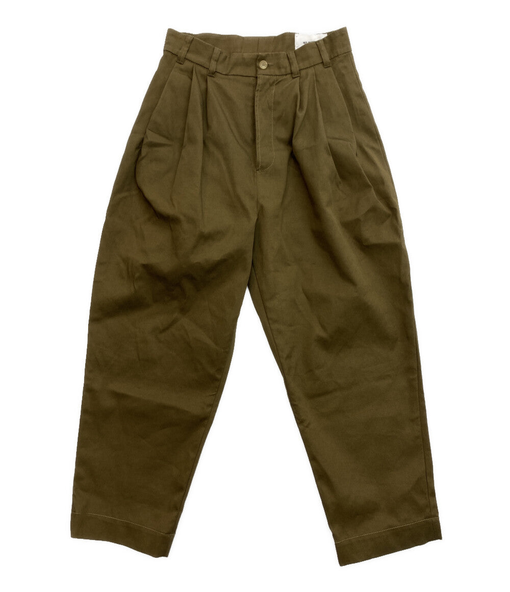 ヘド メイナー パンツ 18ss TUCK WIDE PANT カーキ メンズ SIZE 38 HED MAYNER