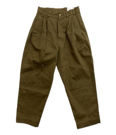 ヘド メイナー パンツ 18ss TUCK WIDE PANT カーキ メンズ SIZE 38 HED MAYNER