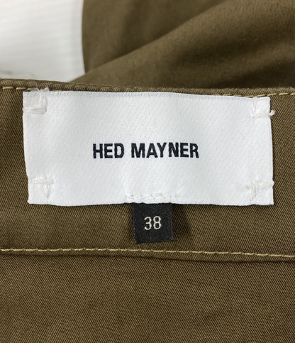 ヘド メイナー パンツ 18ss TUCK WIDE PANT カーキ メンズ SIZE 38 HED MAYNER
