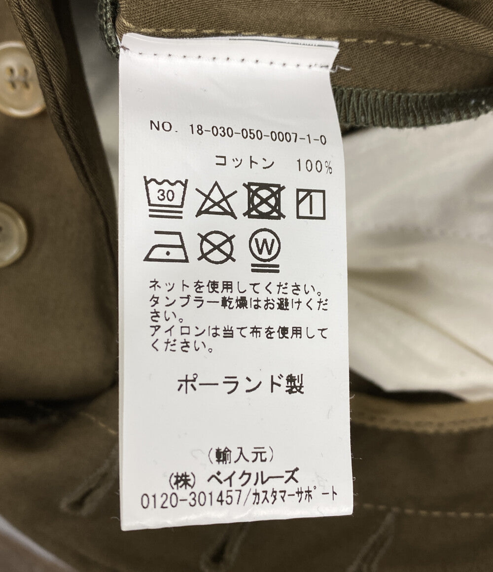ヘド メイナー パンツ 18ss TUCK WIDE PANT カーキ メンズ SIZE 38 HED MAYNER