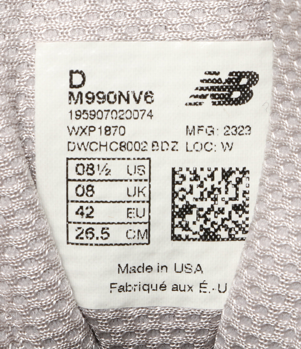 ニューバランス  スニーカー M990NV6 navy 26.5      メンズ SIZE 26.5cm  new balance