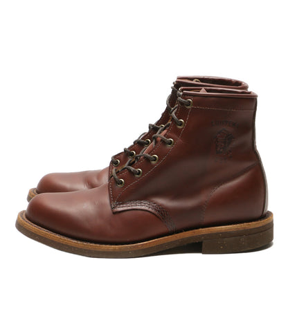 チペワ  ブーツ boots CORDOVAN 27cm      メンズ SIZE 8 1/2D  CHIPPEWA
