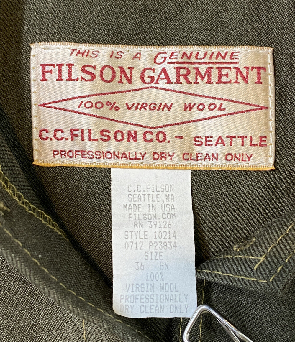 フィルソン  カバーオール Forestry cloth cruiser jacket     39126 メンズ SIZE 36  FILSON