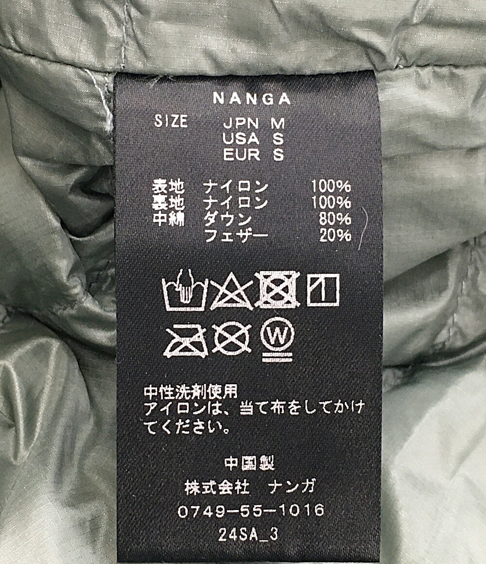NANGA ナンガ ダウンコート SOFT DOWN COAT ベージュ メンズ SIZE M