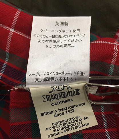 バラクータ  ブルゾン ハリントンジャケット カーキ      メンズ SIZE 40  BARACUTA