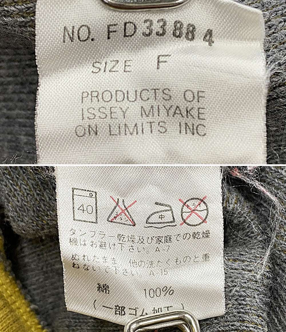 イッセイミヤケ  スウェット デザイン加工タートルネックスウェット     FD33884 メンズ SIZE F  ISSEY MIYAKE