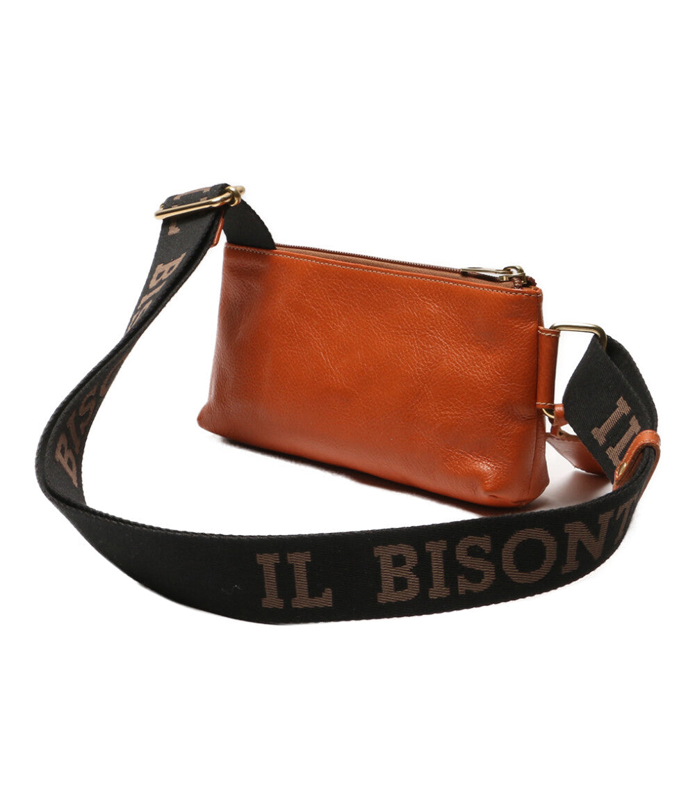 イルビゾンテ ショルダーバッグ レザーバック メンズ IL BISONTE