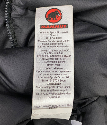 マムート ダウンジャケット Meron in Hooded Jacket ブラック メンズ SIZE XS MAMMUT