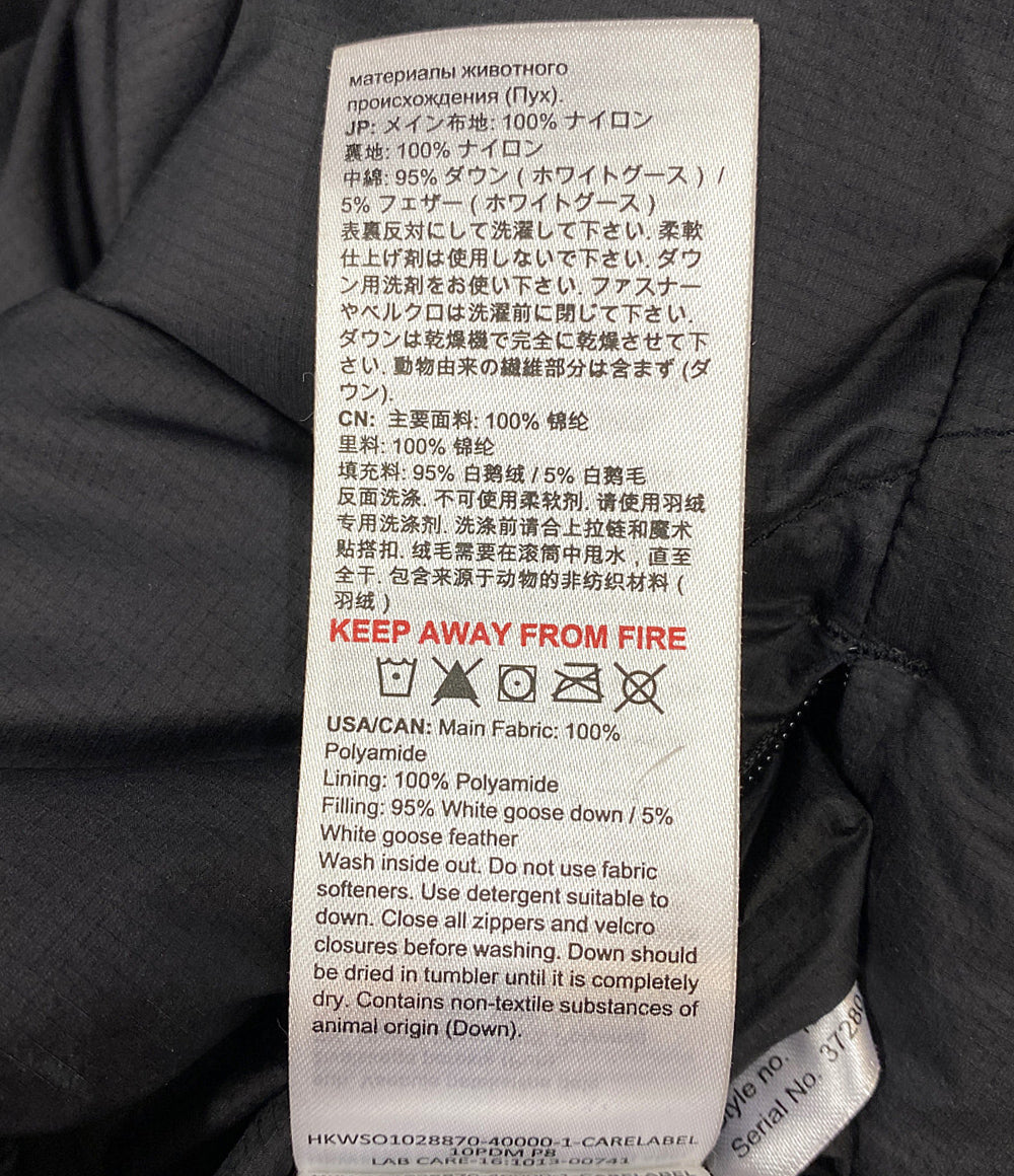 マムート ダウンジャケット Meron in Hooded Jacket ブラック メンズ SIZE XS MAMMUT