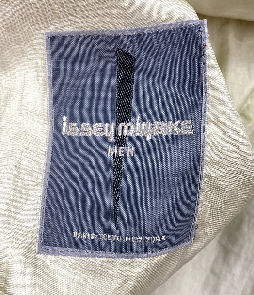 イッセイミヤケ  ナイロンテーラードジャケット 筆タグ  80s     メンズ SIZE M  ISSEY MIYAKE