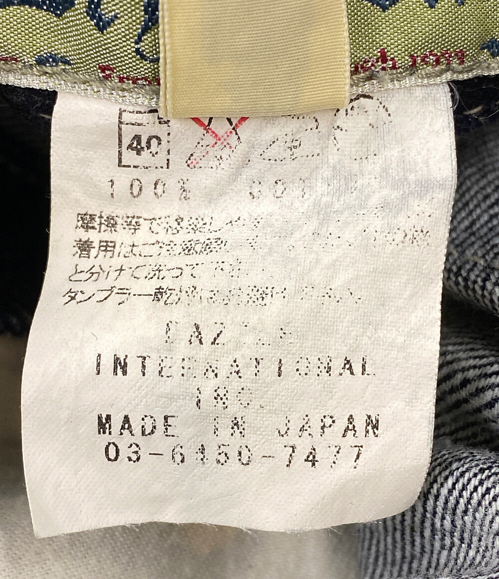 ドライボーンズ  デニムオーバーオール シンチバック       メンズ SIZE 38  Dry Bones