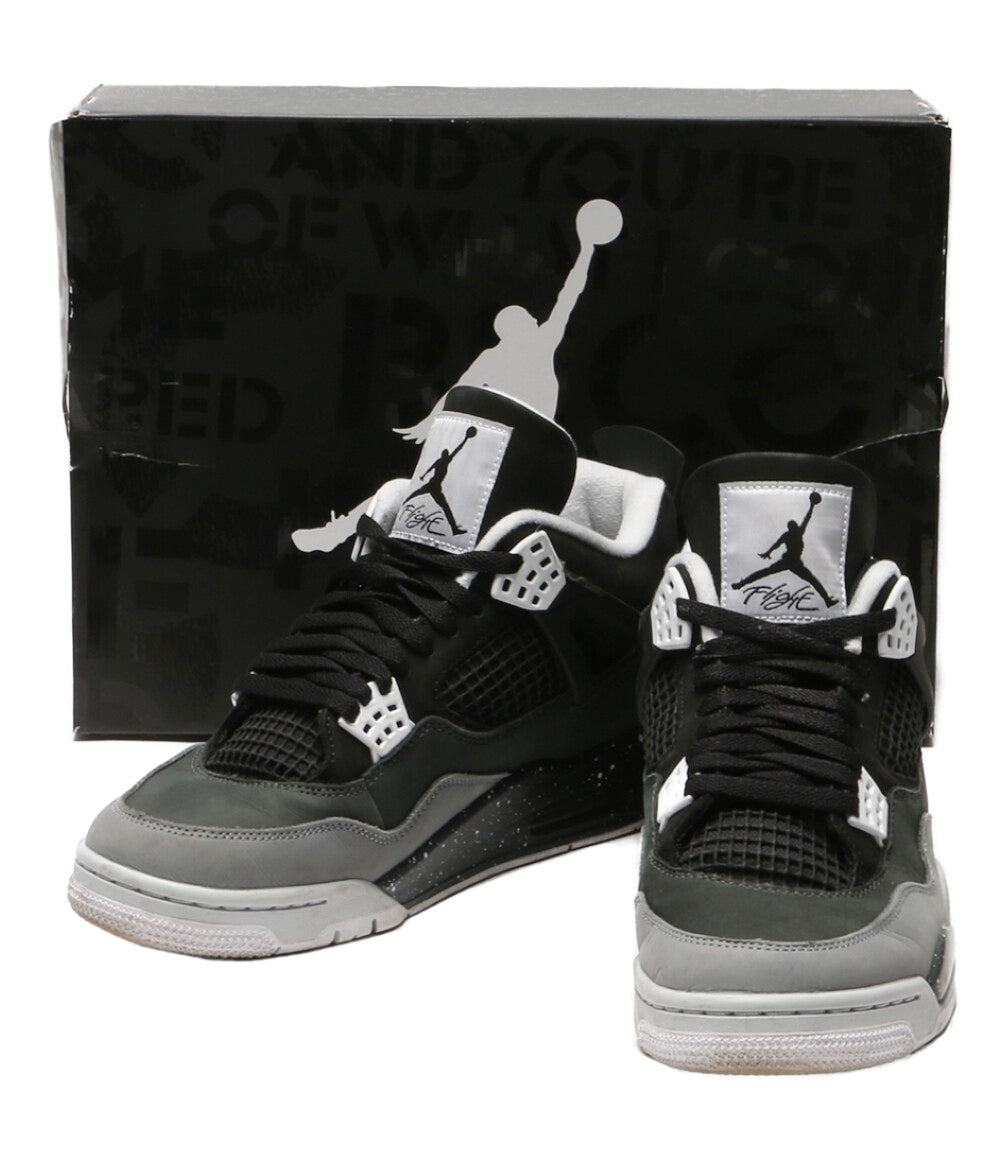 NIKE スニーカー Air Jordan 4 Retro Fear FQ8138-002 メンズ SIZE 28cm ナイキ