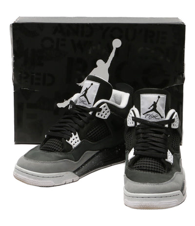 NIKE スニーカー Air Jordan 4 Retro Fear FQ8138-002 メンズ SIZE 28cm ナイキ