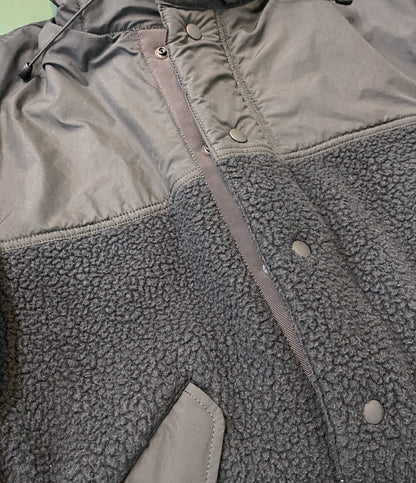 コムデギャルソンオム  ボアコート ポーラテック ブラック 21AW    HH-C006 メンズ SIZE M  COMME des GARCONS HOMME